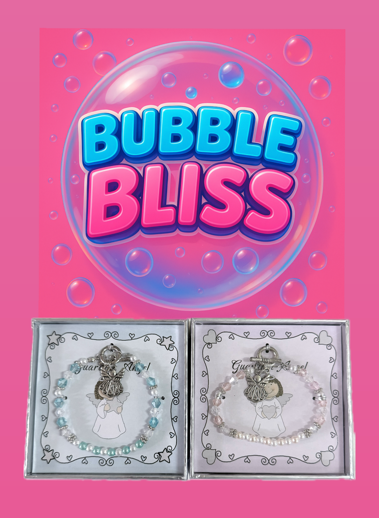 Pulseira Anjo da Guarda Infantil – Proteção, Amor e Luz
