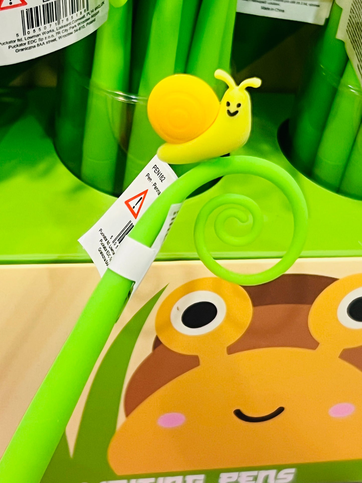 Caneta de ponta Fina Adoramals - Caracol