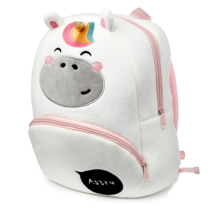 Mochila de Pelúcia Unicórnio – Mochila Infantil Suave e Divertida