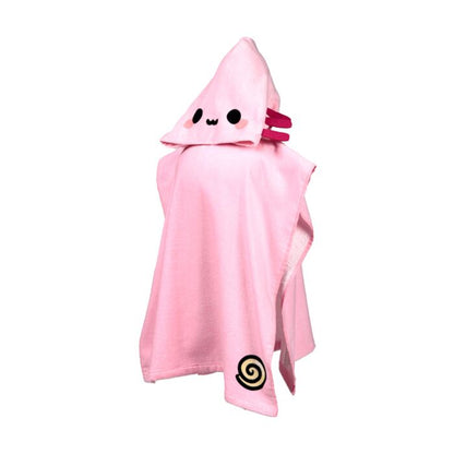 Toalha Infantil com Capuz Maddie o Axolote 100% Algodão