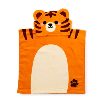 Toalha Infantil com Capuz Alfie Tigre 100% Algodão