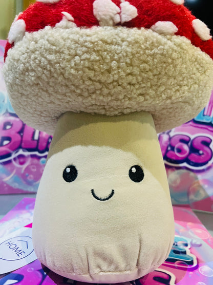 Batente de Porta de Pelúcia Cogumelo