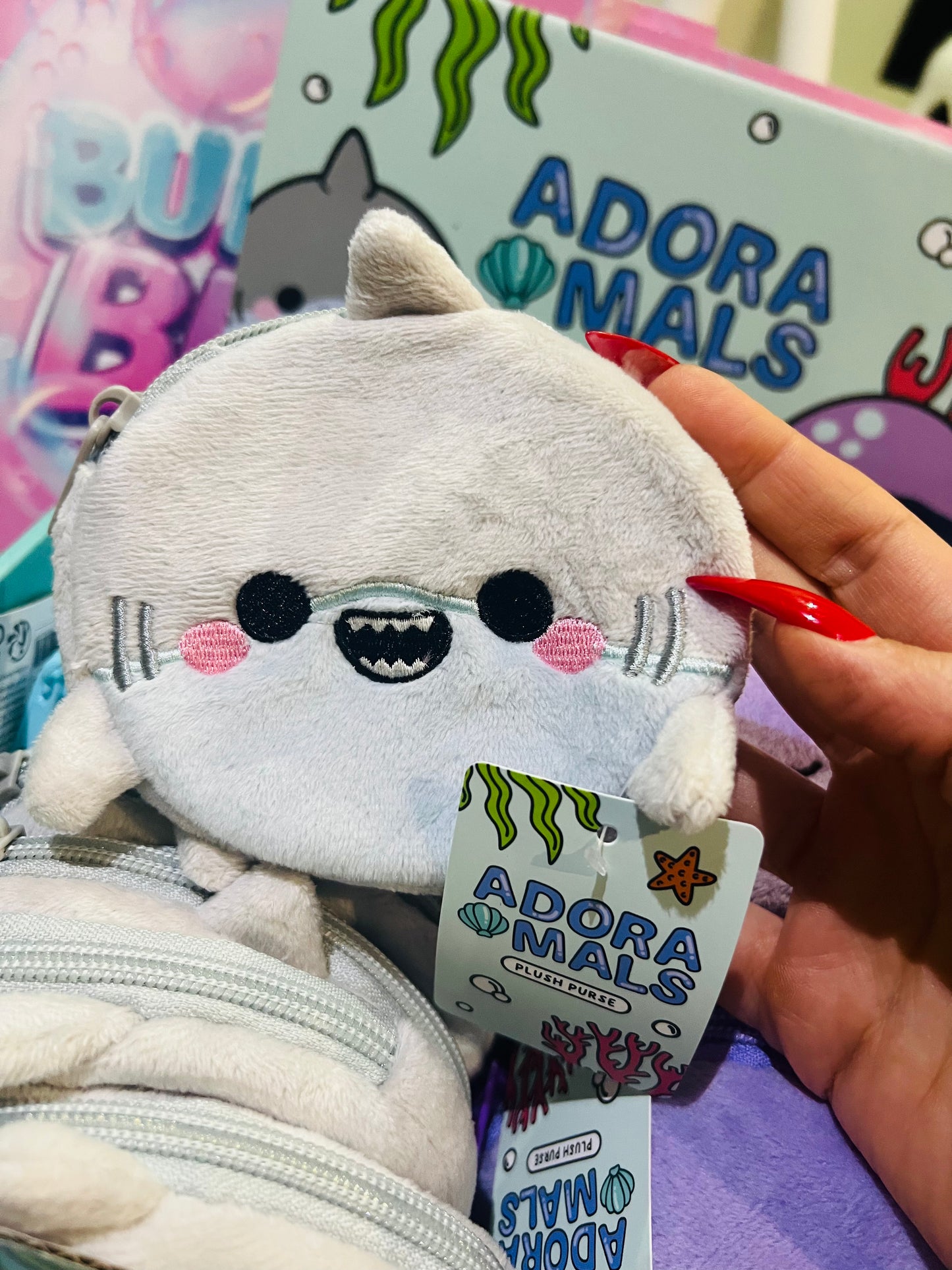 PORTA MOEDAS PELUCHES DO MAR