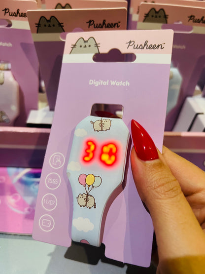 RELÓGIOS DIGITAIS PUSHEEN