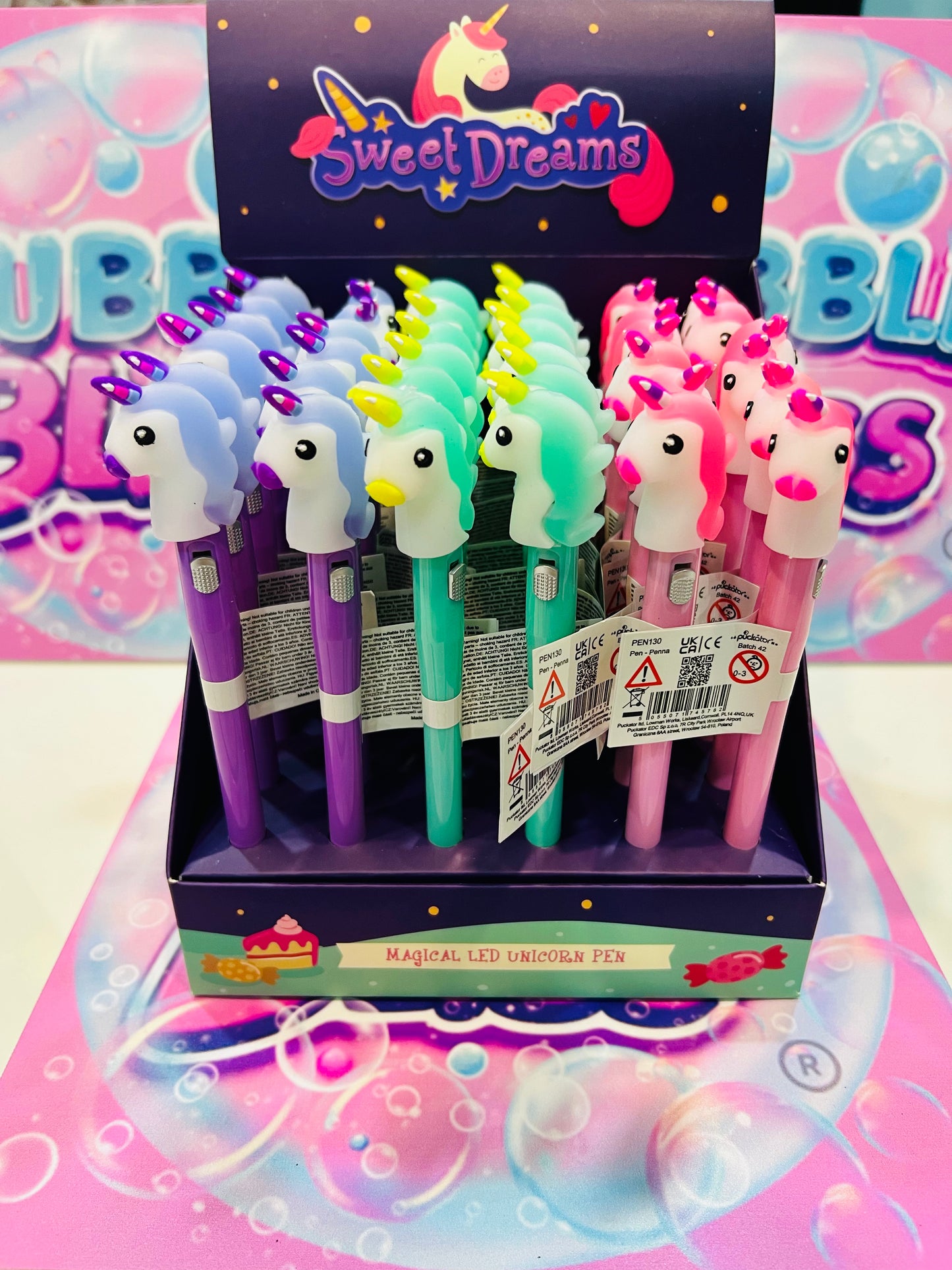 Caneta LED - Unicórnio Bons Sonhos