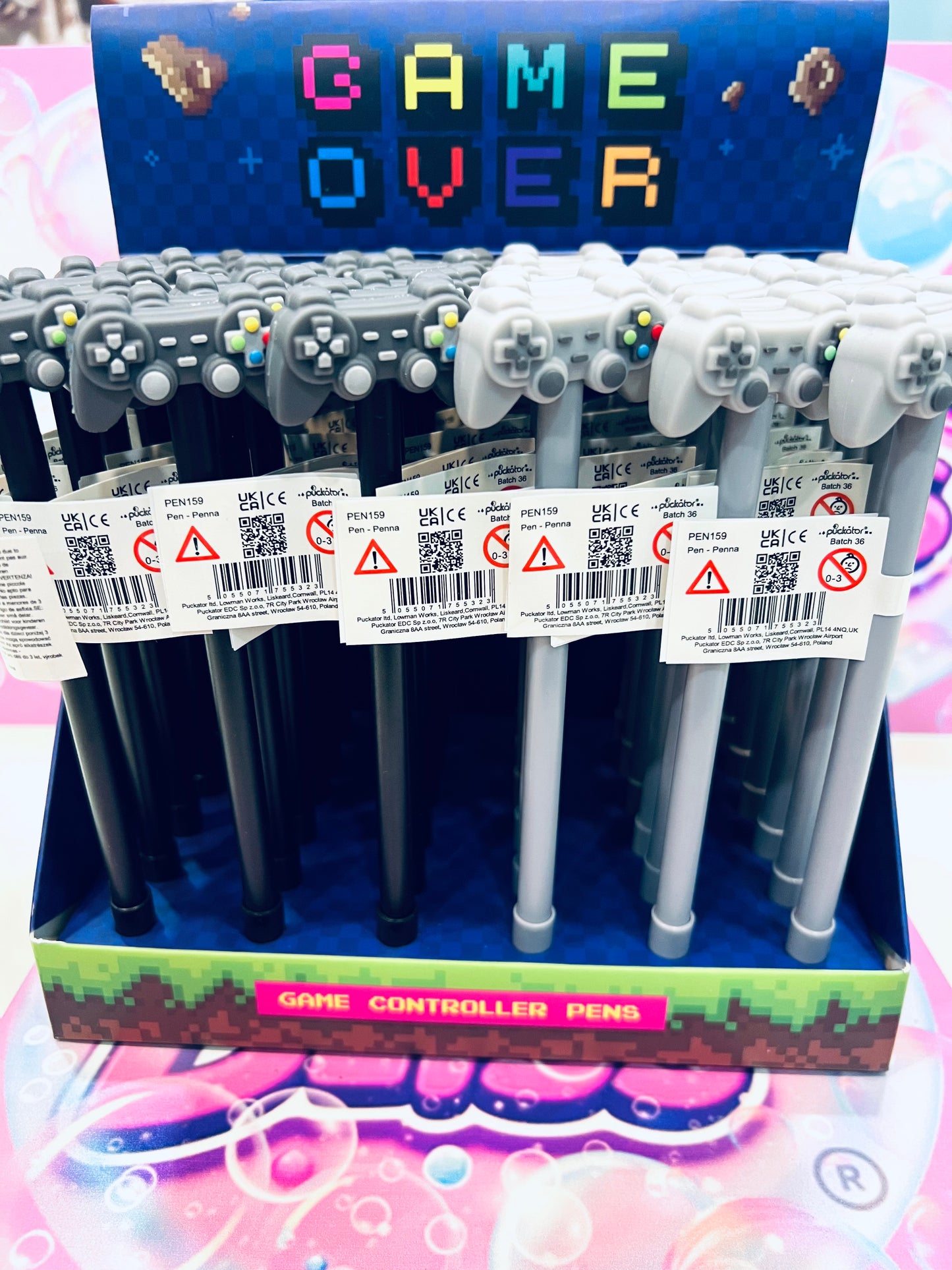 Caneta com Detalhe - Game Over