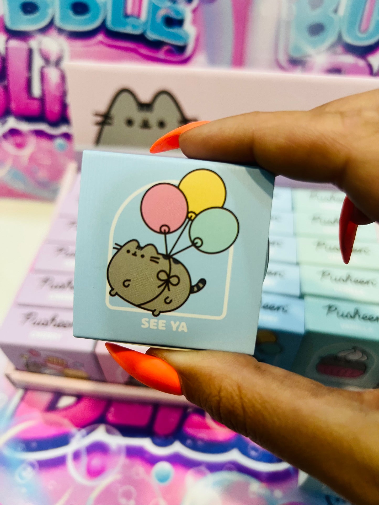 Bálsamo Labial em Lata - Pusheen