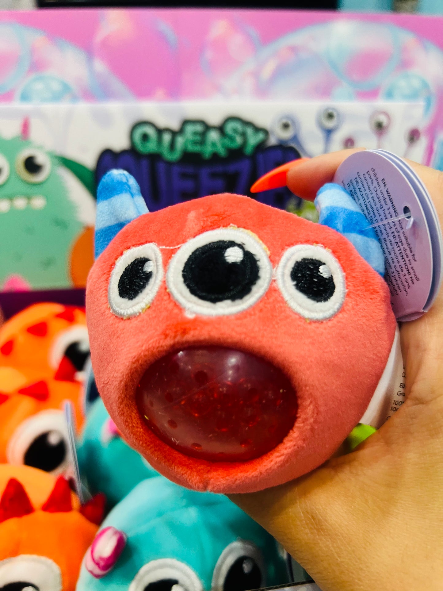 Peluche Espremer Squeezies - Monstro Monstarz