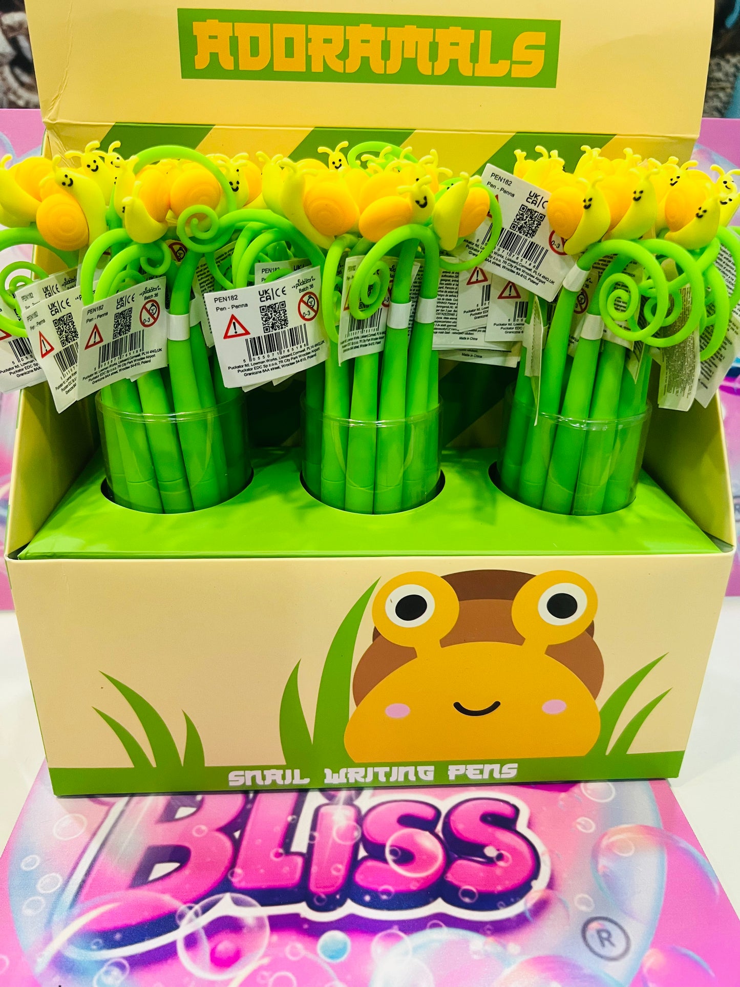 Caneta de ponta Fina Adoramals - Caracol