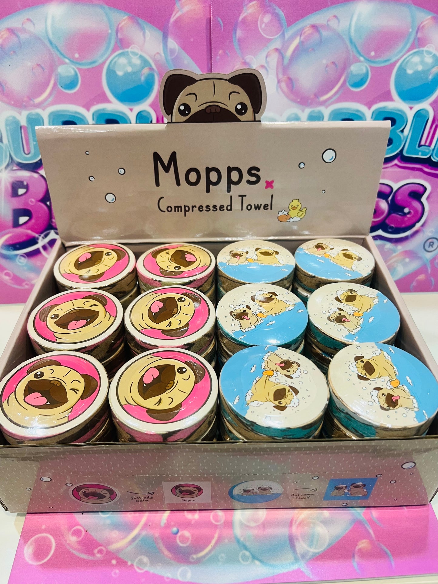 Toalha Comprimida MOOPS