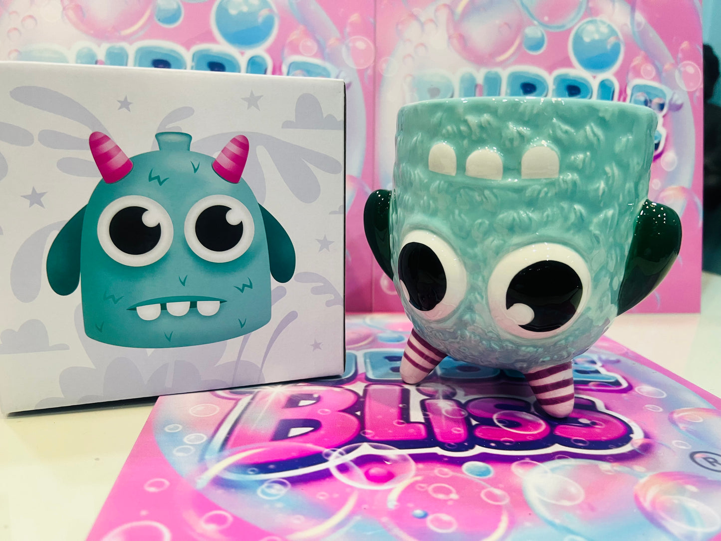 Caneca Reversível Monstarz Azul