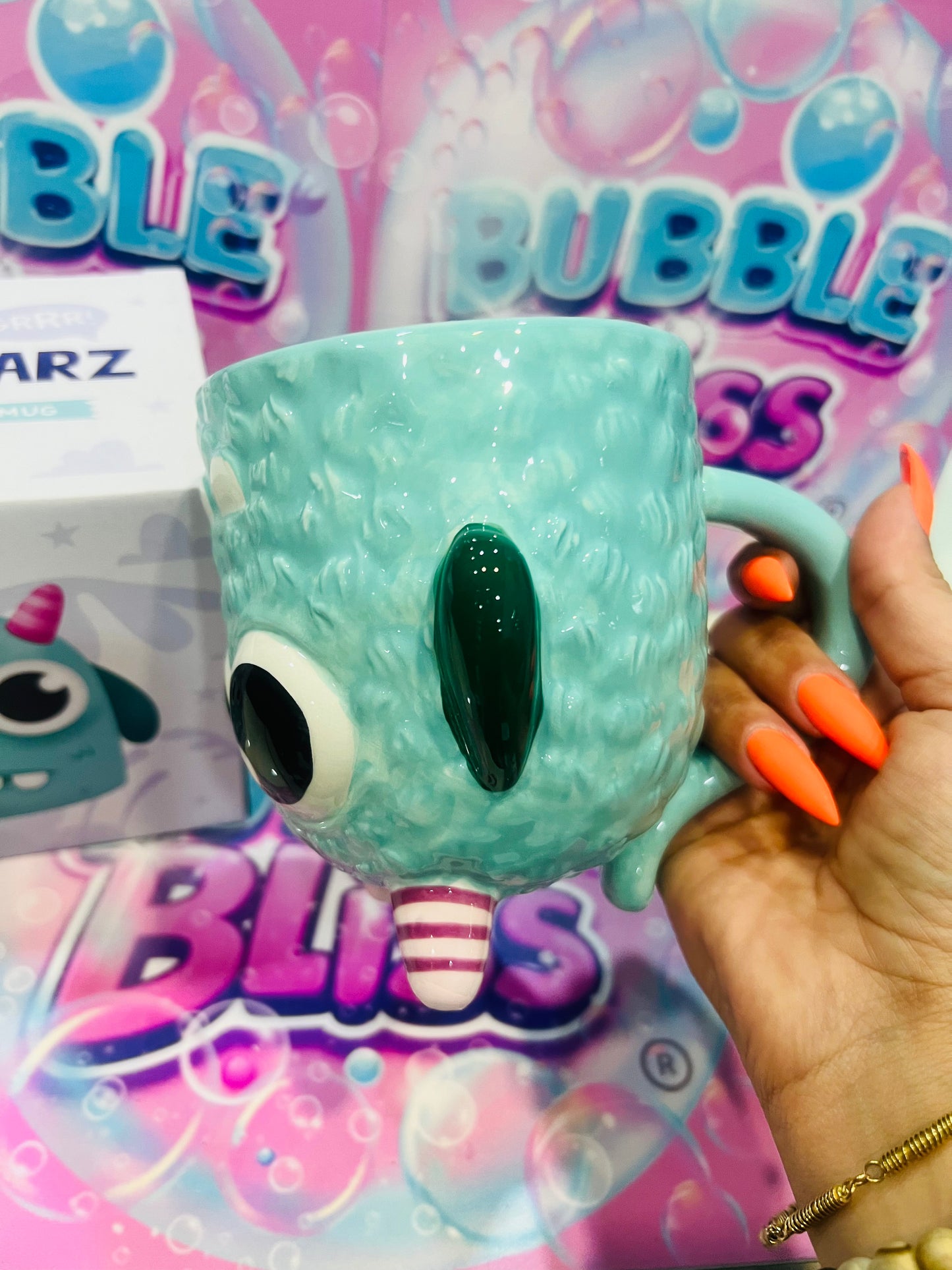 Caneca Reversível Monstarz Azul