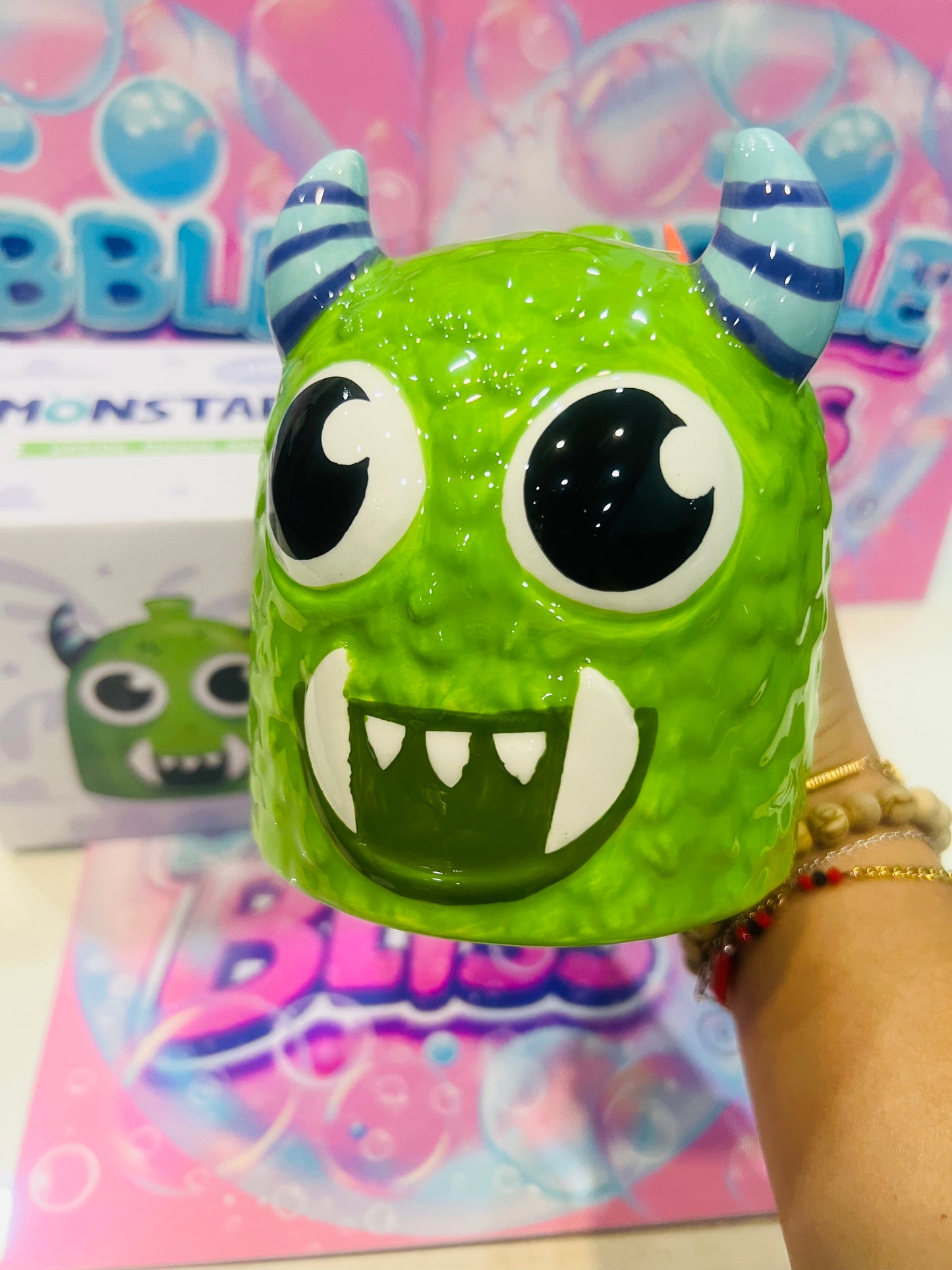 Caneca Reversível  Monstarz  Verde