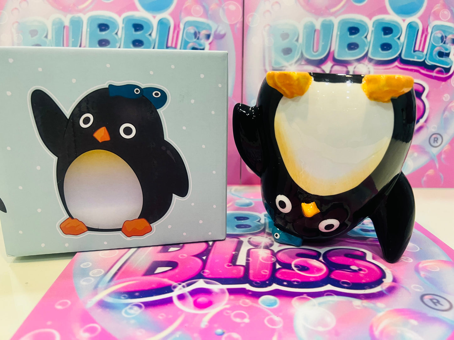 Caneca Reversível Pinguim