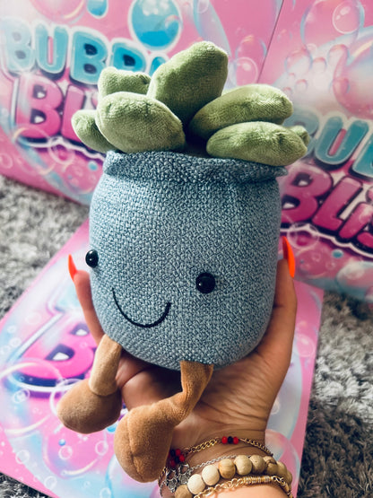 Vaso Flor Peluche