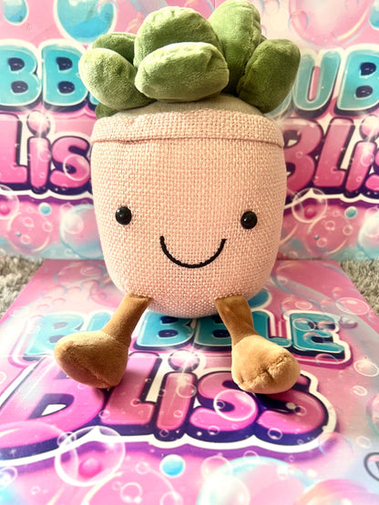 Vaso Flor Peluche