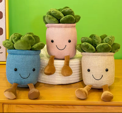 Vaso Flor Peluche