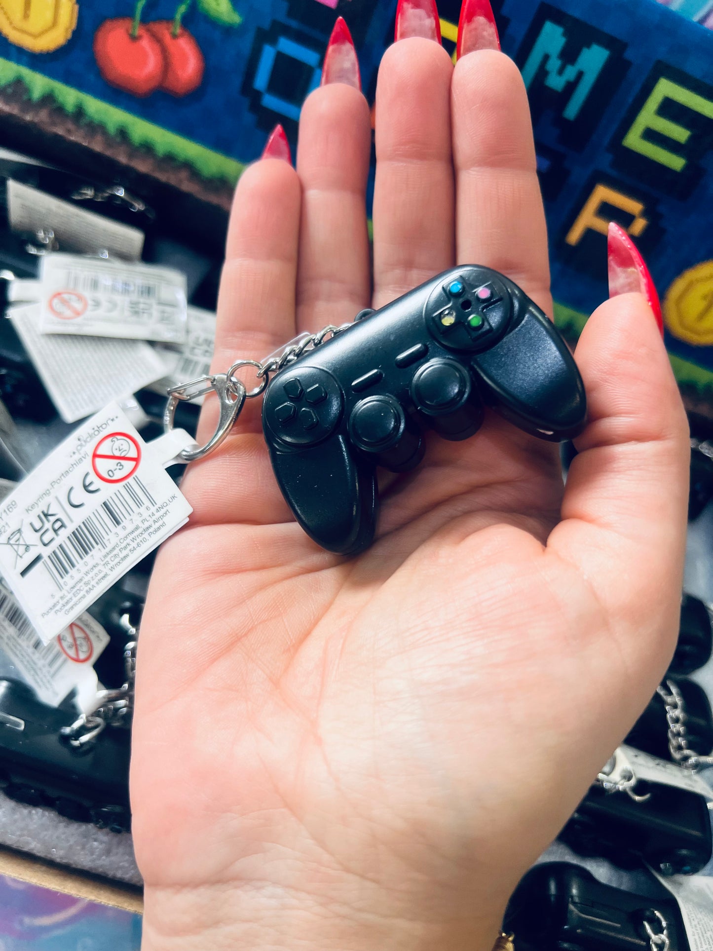 PORTA CHAVES GAME OVER