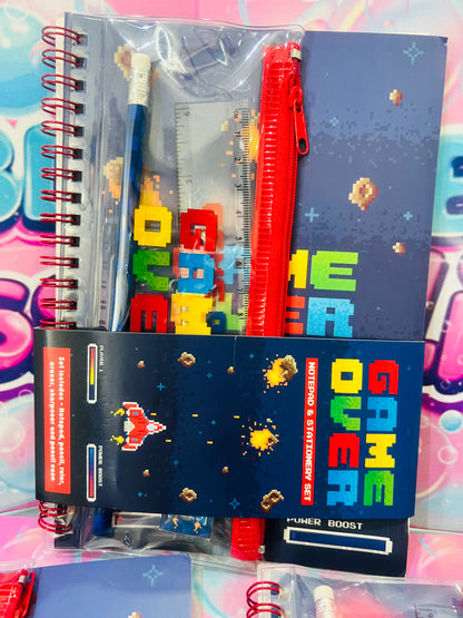 LIVRO+ESTOJO COMPLETO GAME OVER