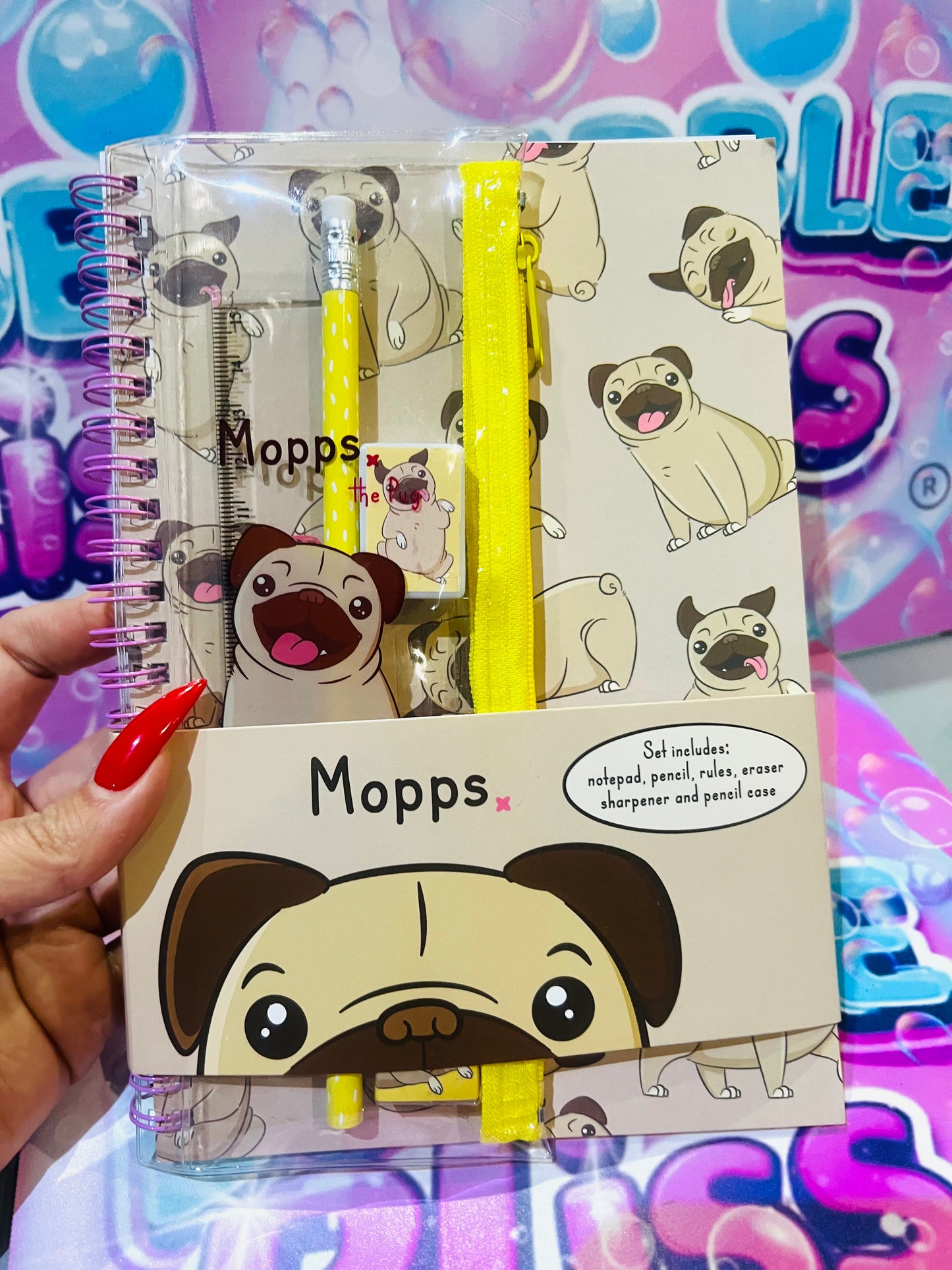 CONJUNTO CADERNO MOPPS