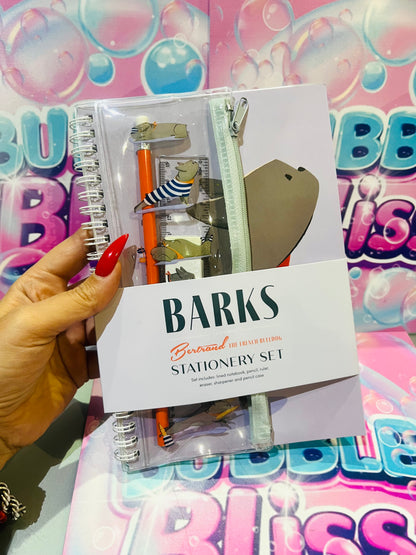 CONJUNTO CADERNO BARKS
