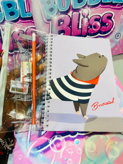 CONJUNTO CADERNO BARKS