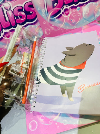 CONJUNTO CADERNO BARKS