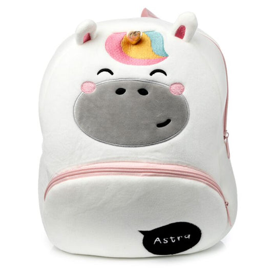 Mochila de Pelúcia Unicórnio – Mochila Infantil Suave e Divertida