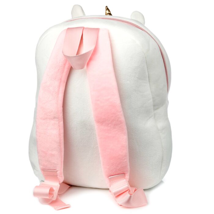 Mochila de Pelúcia Unicórnio – Mochila Infantil Suave e Divertida