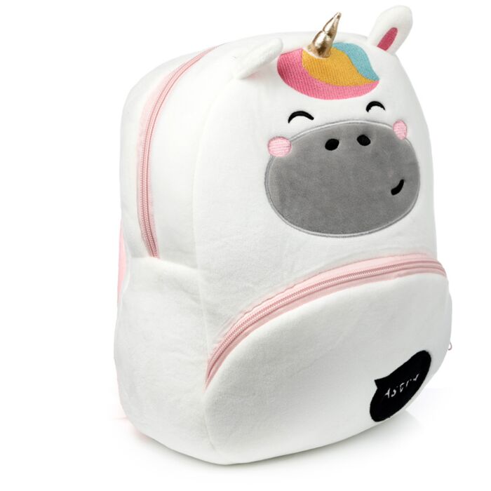 Mochila de Pelúcia Unicórnio – Mochila Infantil Suave e Divertida