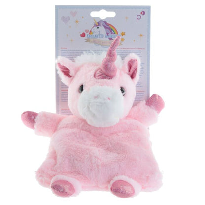 Peluche Térmico Unicórnio – Almofada Aconchegante com Sementes de Trigo e Lavanda