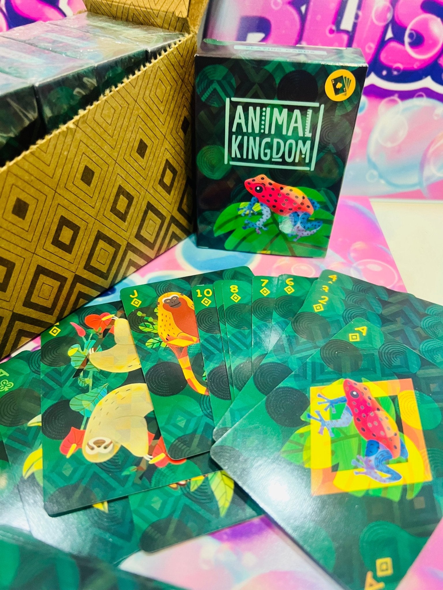 Baralho Cartas da Selva - Bubble Bliss