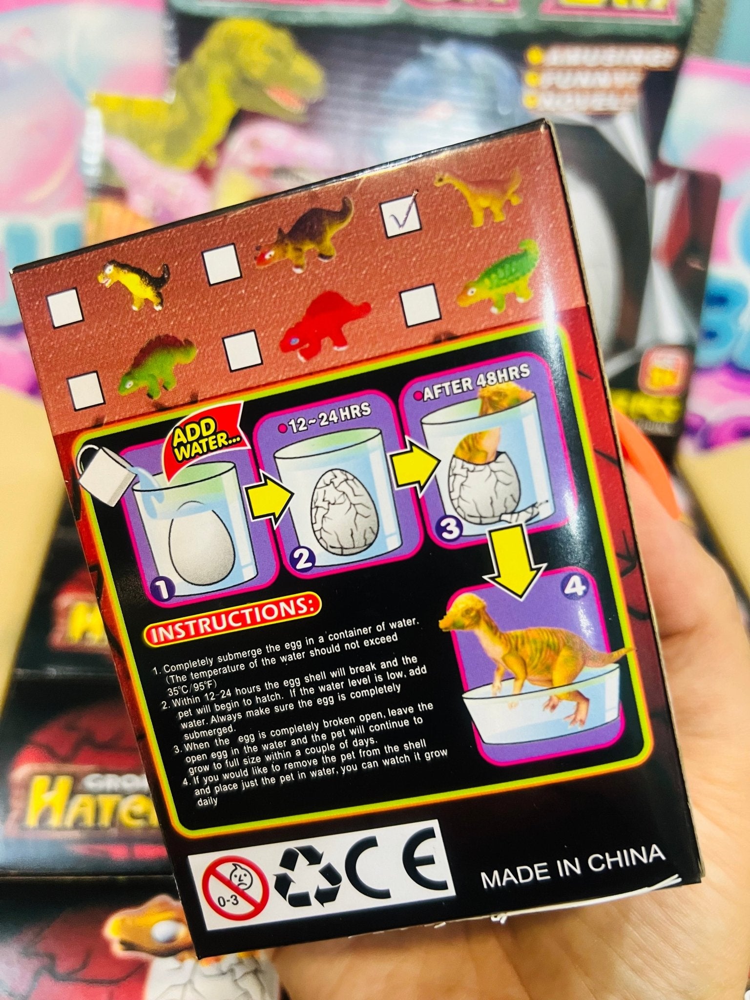 Brinquedo Ovo Dinossauro - Bubble Bliss