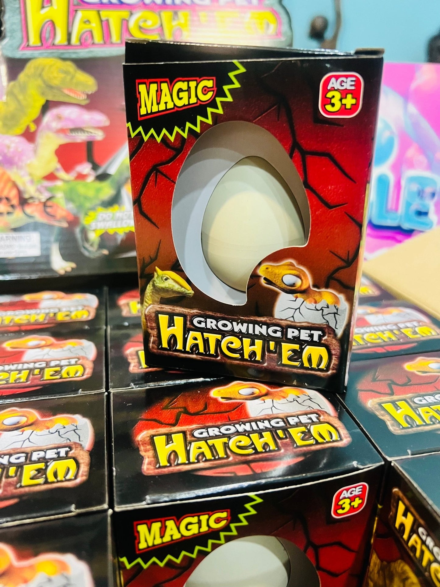 Brinquedo Ovo Dinossauro - Bubble Bliss