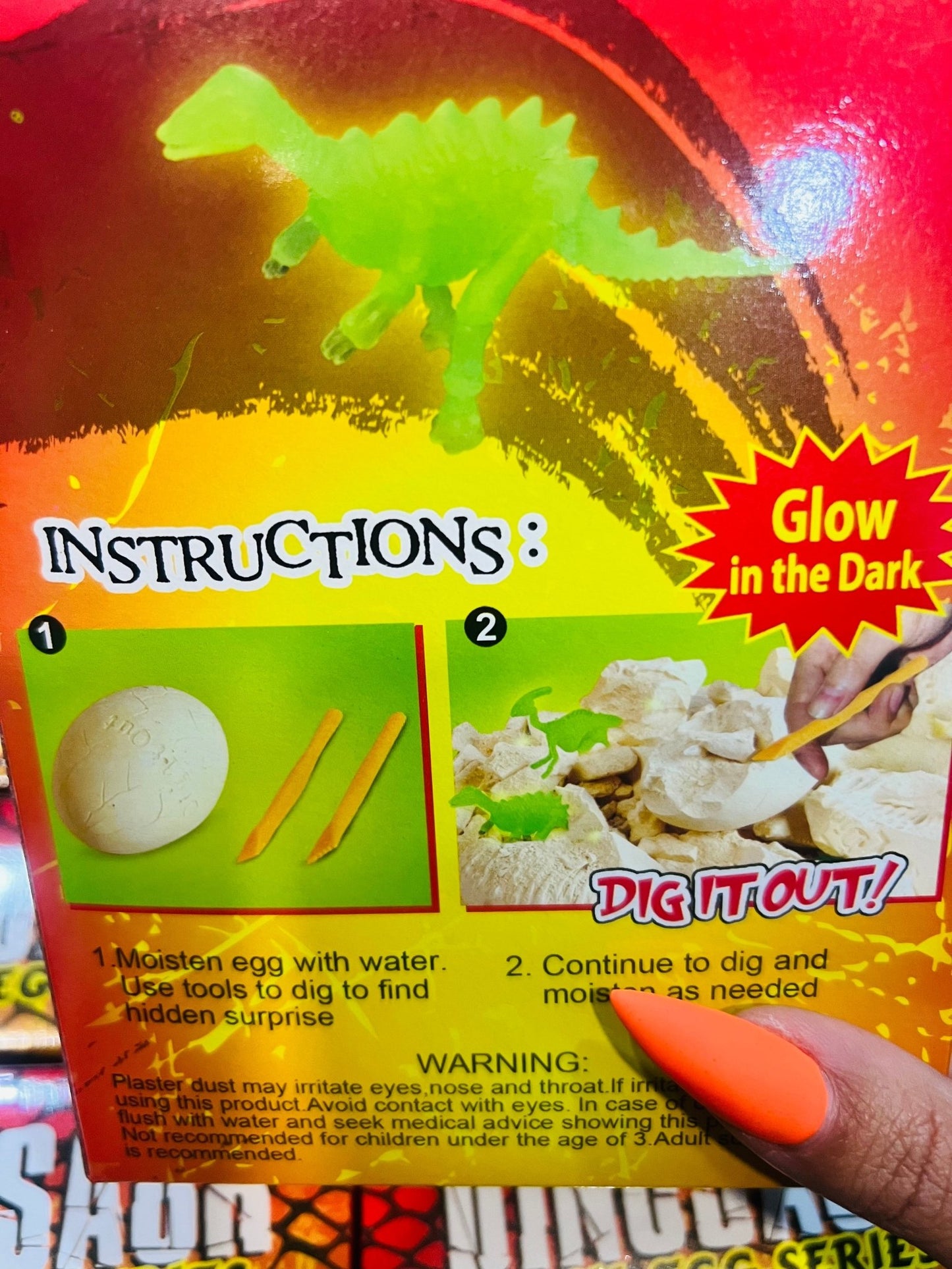 Brinquedo Ovo Dinossauro Arqueologia - Bubble Bliss