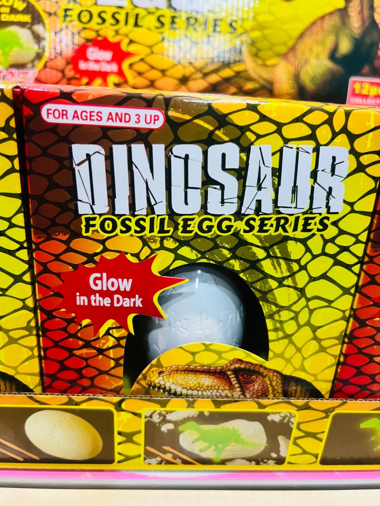 Brinquedo Ovo Dinossauro Arqueologia - Bubble Bliss