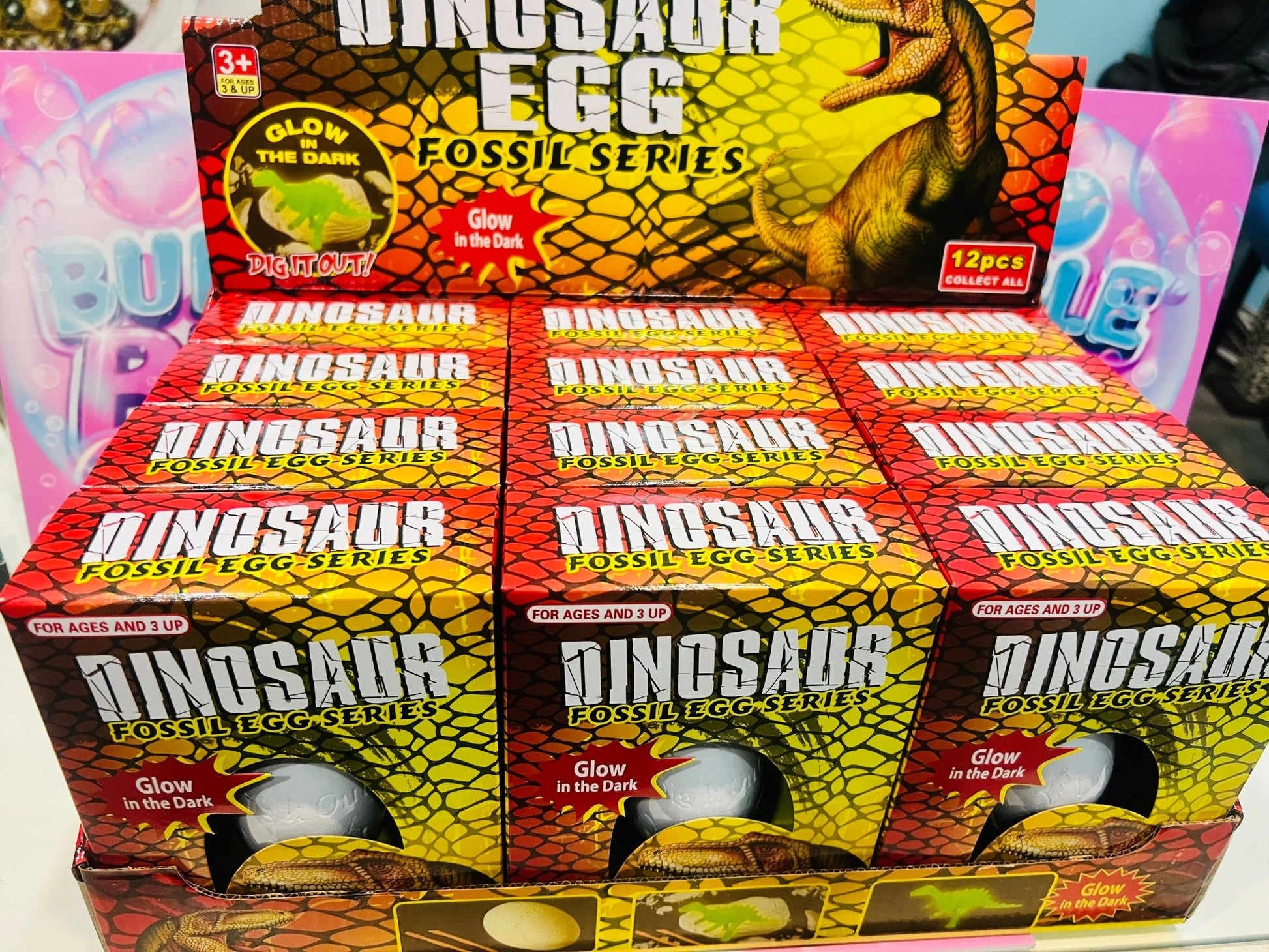 Brinquedo Ovo Dinossauro Arqueologia - Bubble Bliss