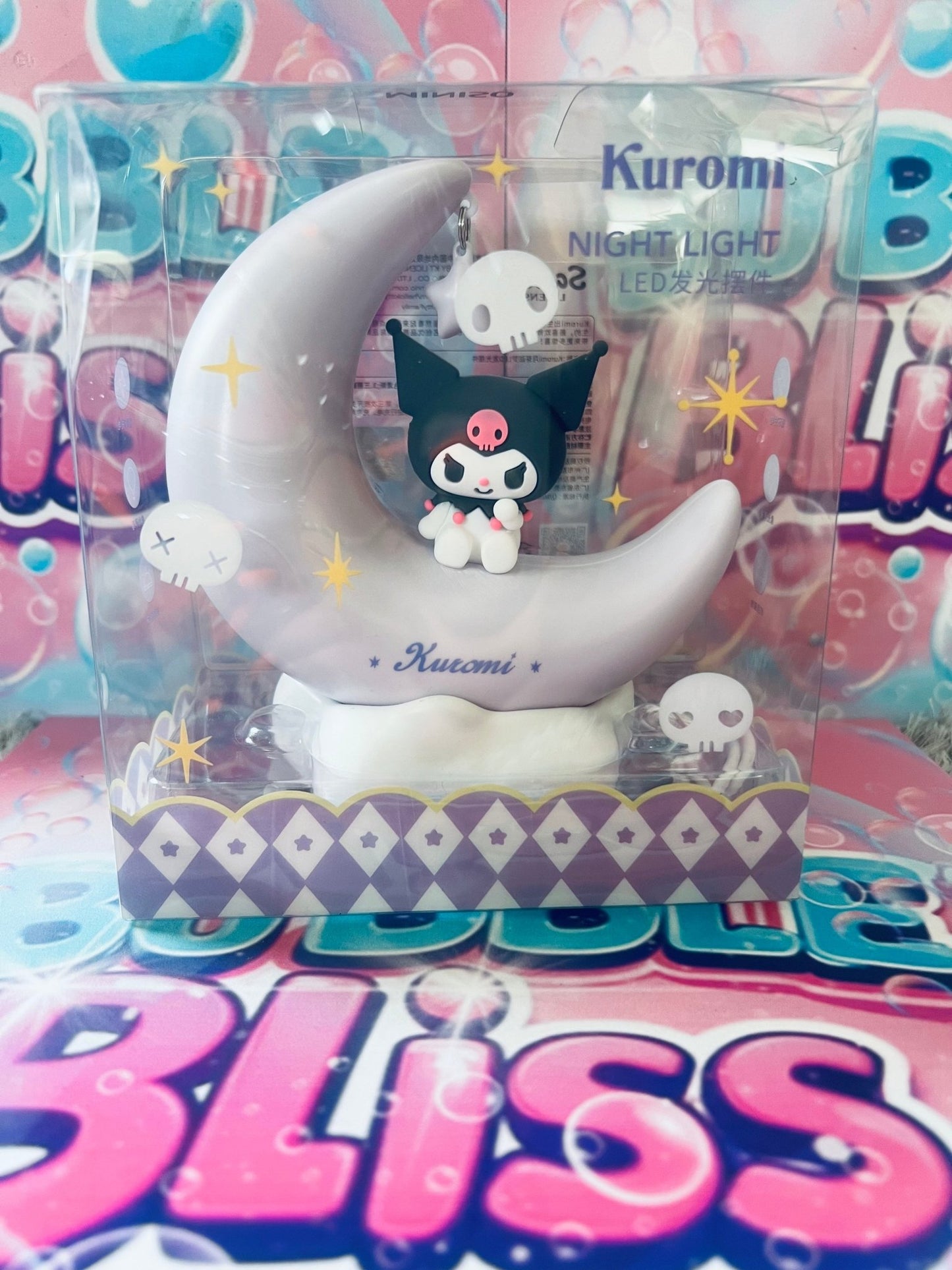 Candeeiro Kuromi - Bubble Bliss