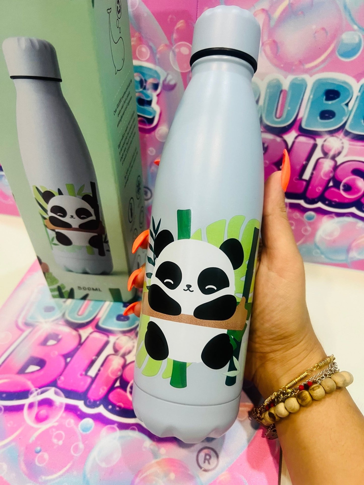 Garrafa Térmica Panda - Bubble Bliss