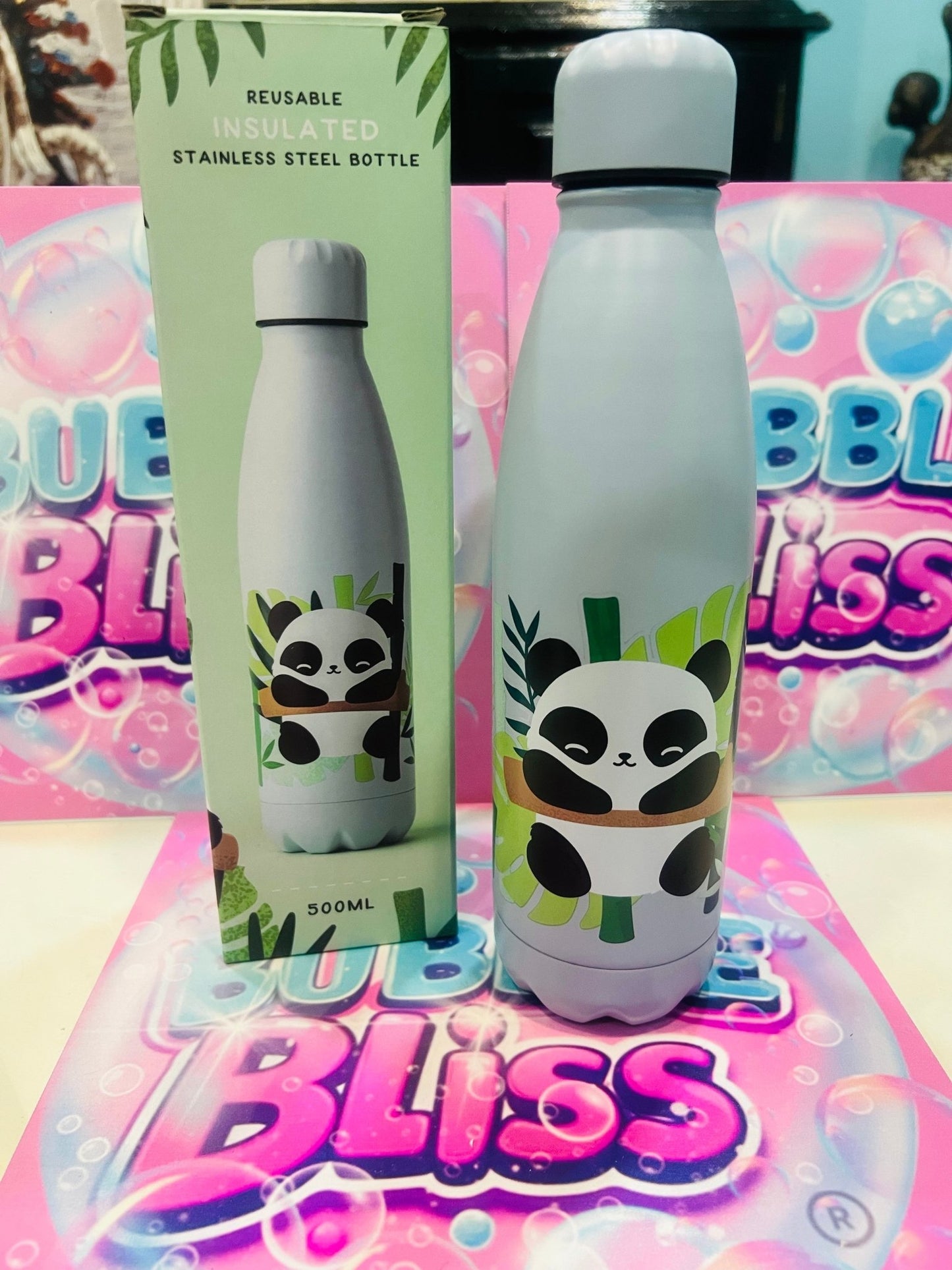 Garrafa Térmica Panda - Bubble Bliss