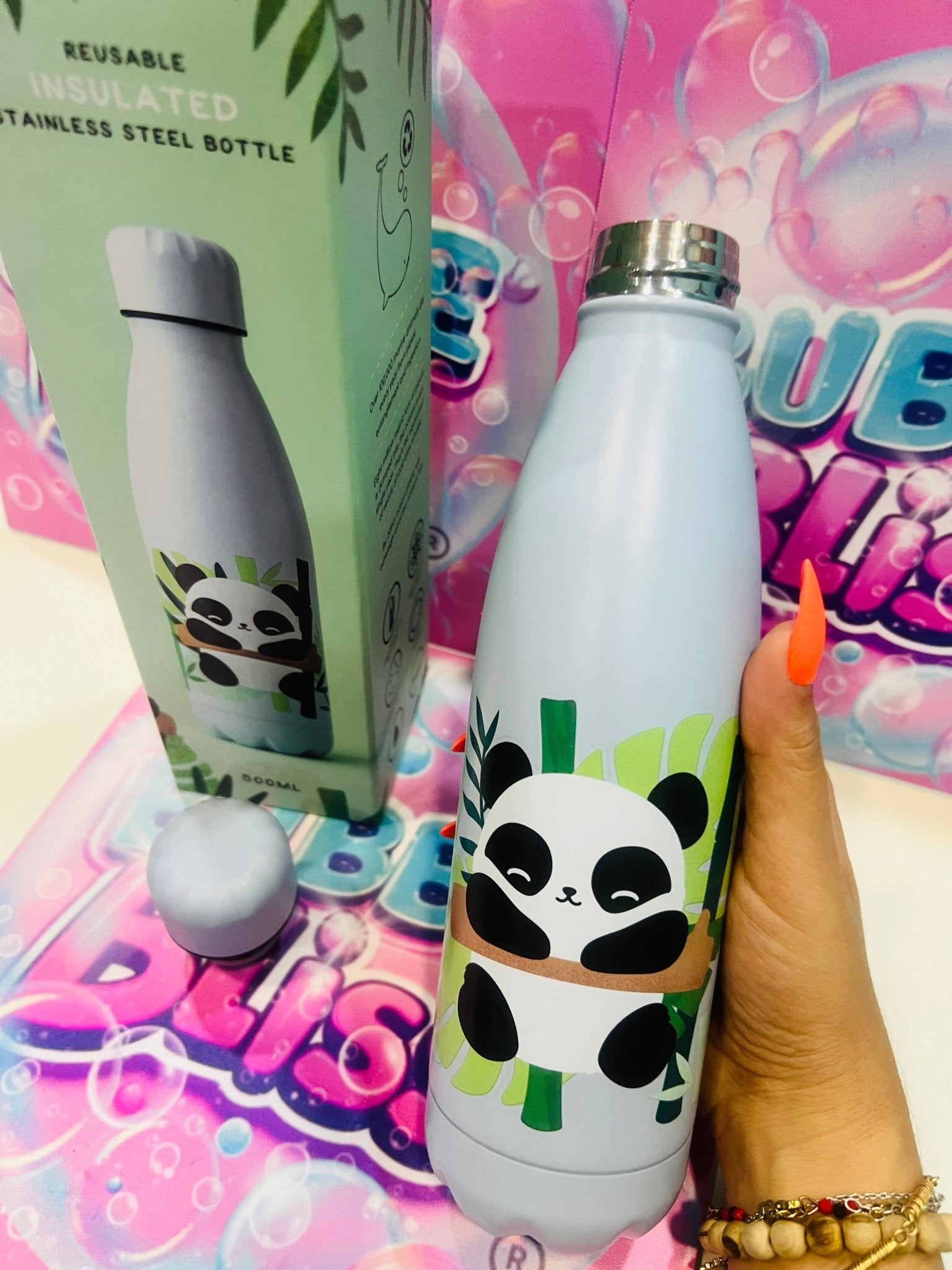 Garrafa Térmica Panda - Bubble Bliss